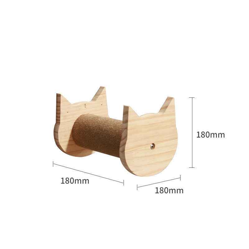 Belinana Wall-Mounted Cat Climbing Frame - Stylish Pet Furniture