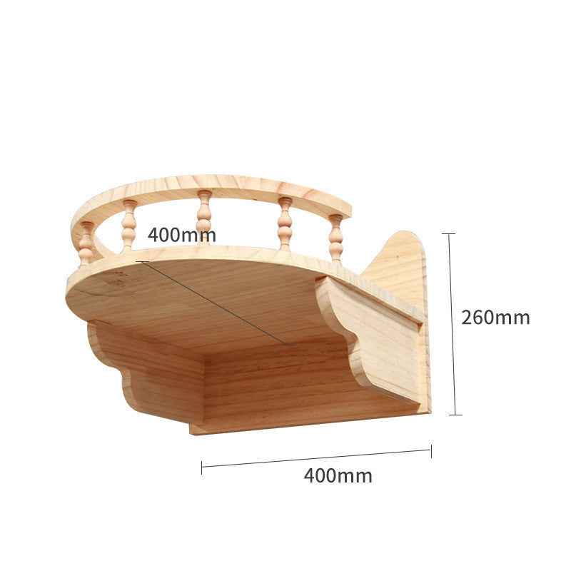 Belinana Wall-Mounted Cat Climbing Frame - Stylish Pet Furniture