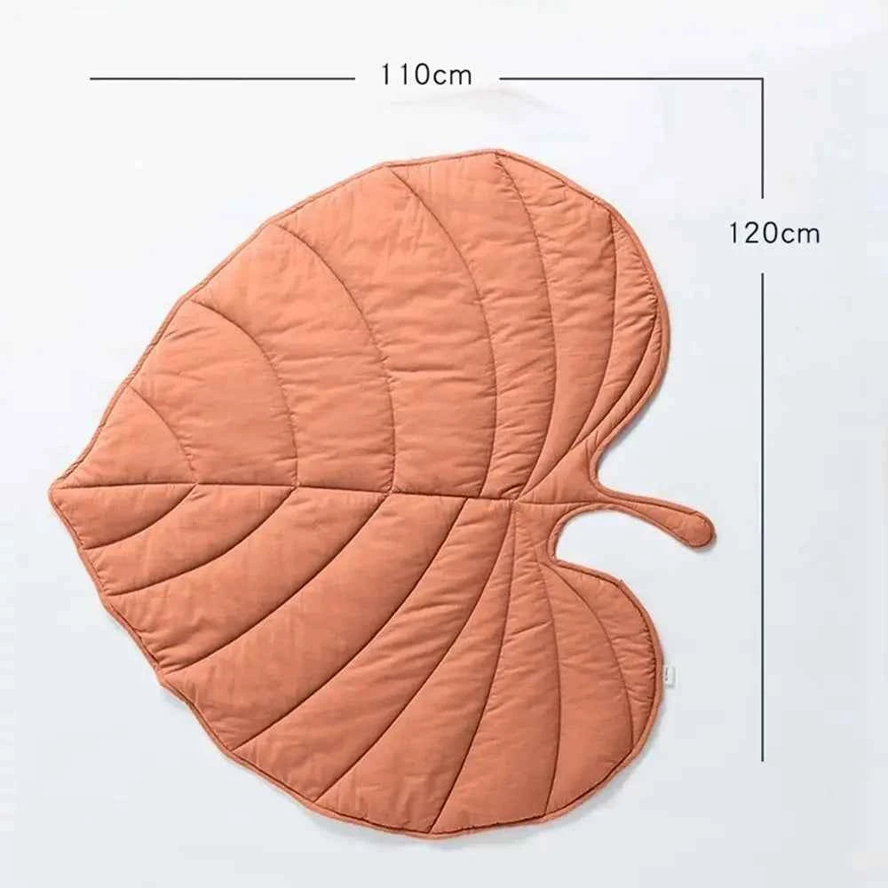 Belinana leaf shaped cooling pad for pets - Soft Quilted