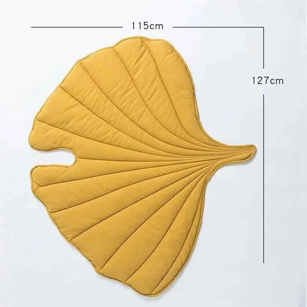 Belinana leaf shaped cooling pad for pets - Soft Quilted