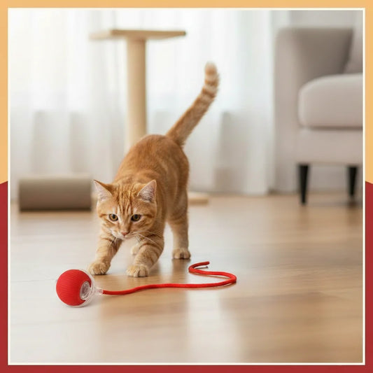 Belinana Self-Rolling Cat Ball for Indoor Cats Toy