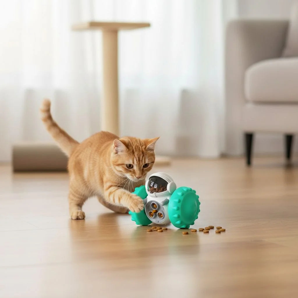 Belinana Interactive Pet Slow Feeder Toy for Dogs & Cats