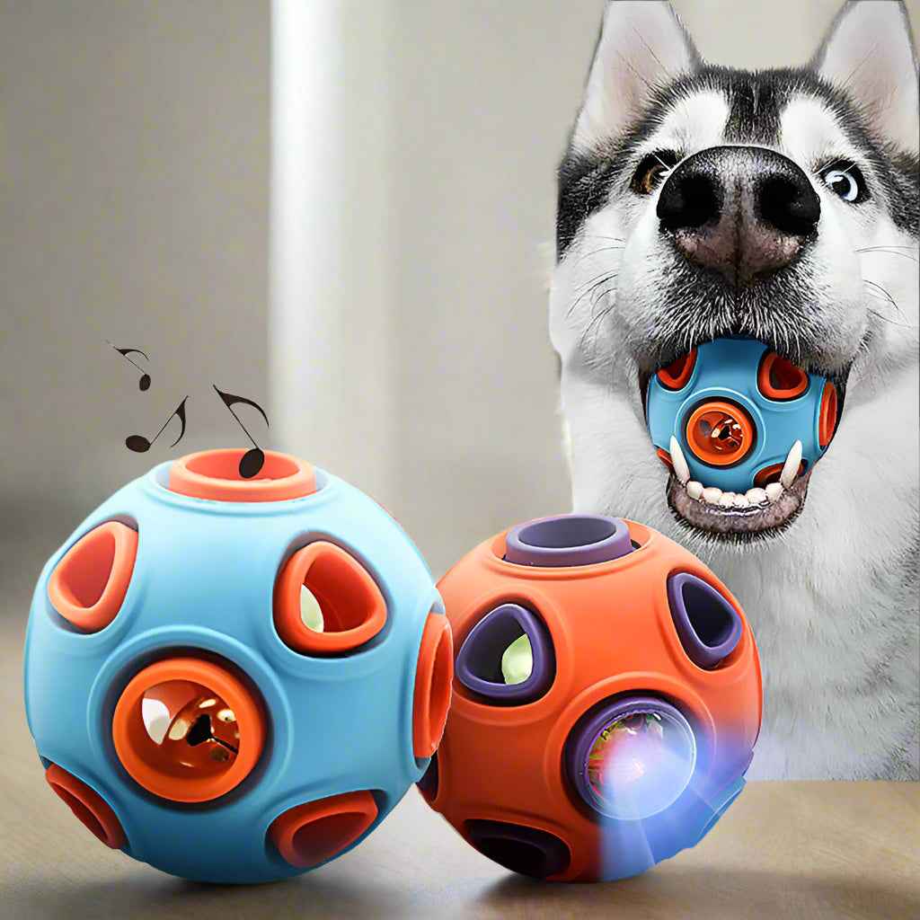 Belinana Bell Ball Toy for Dogs with Sound