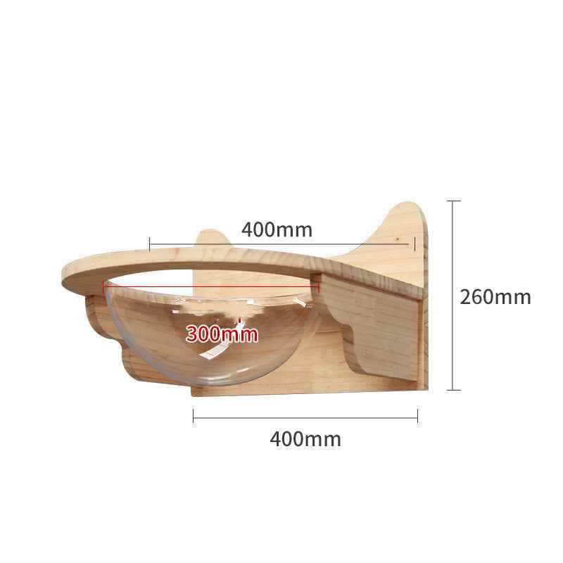 Belinana Wall-Mounted Cat Climbing Frame - Stylish Pet Furniture