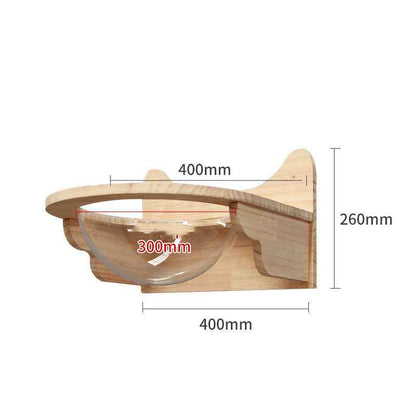 Belinana Wall-Mounted Cat Climbing Frame - Stylish Pet Furniture