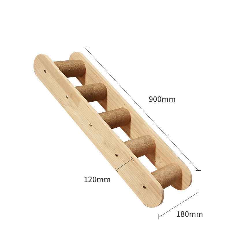 Belinana Wall-Mounted Cat Climbing Frame - Stylish Pet Furniture