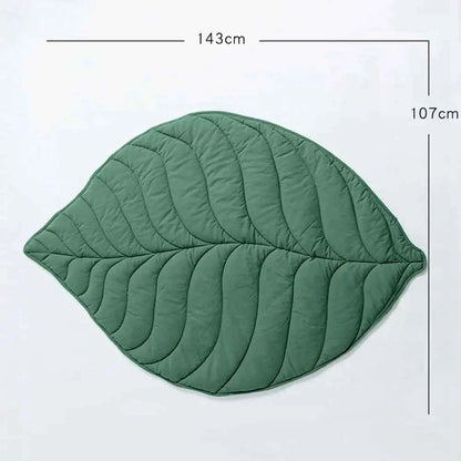 Belinana leaf shaped cooling pad for pets - Soft Quilted
