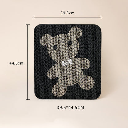 Belinana holiday cat scratching board featuring a cute bear design for playful feline fun