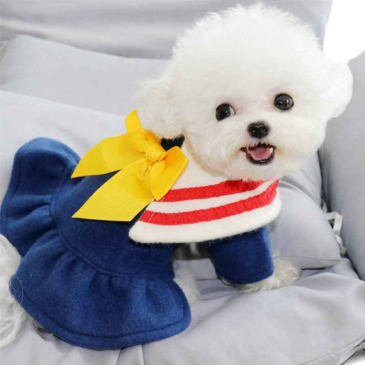 Belinana cozy fleece Dog Princess Outfit - Sailor Moon