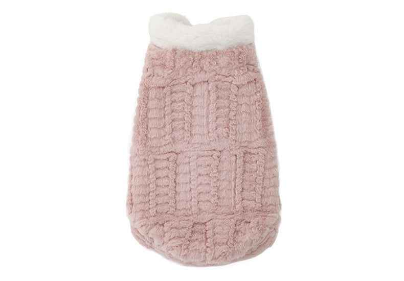 Belinana Pet Warm Plush Vest Soft Cozy Apparel