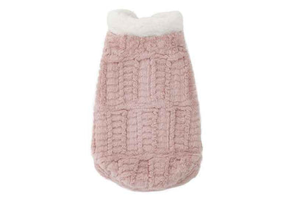 Belinana Pet Warm Plush Vest Soft Cozy Apparel