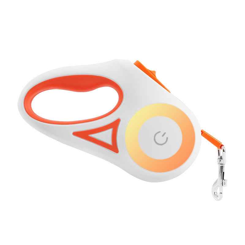 Belinana Retractable Dog Leash with Light for Night Walks